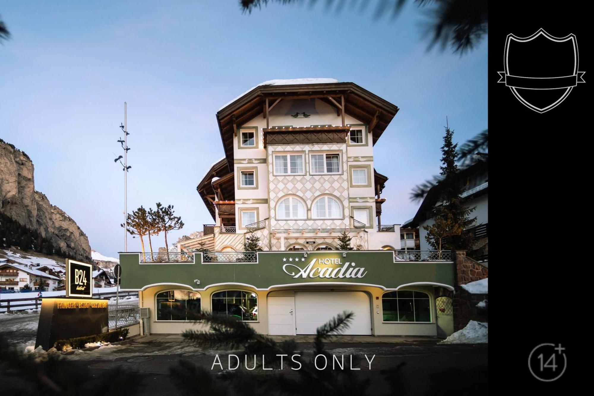 Hotel Acadia - Adults Mountain Home Селва ди Вал Гардена Екстериор снимка